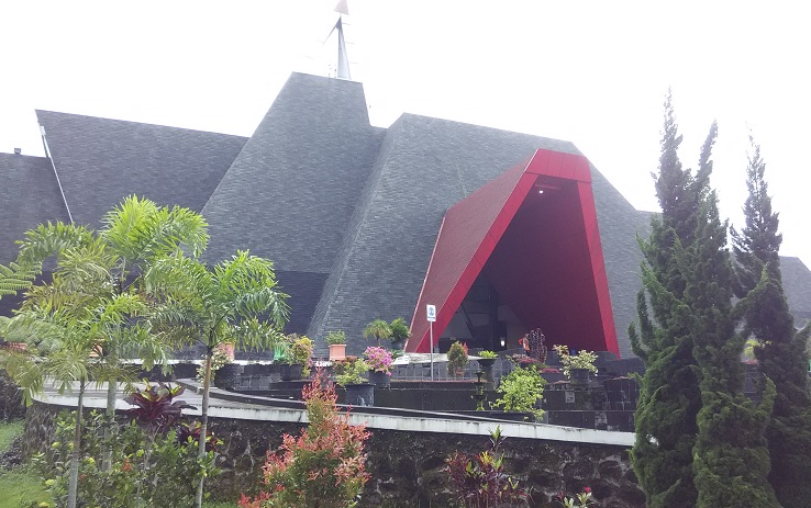 Tampak Luar Museum Gunung Merapi